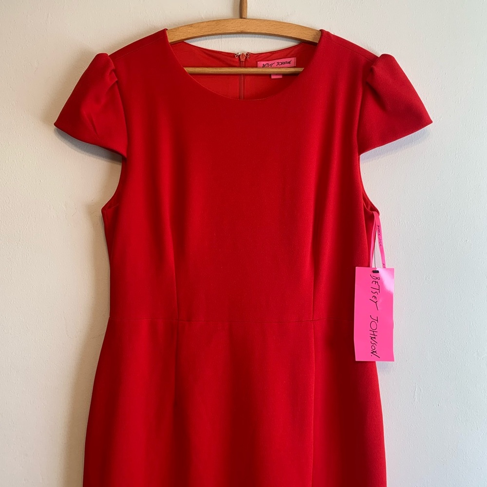 Betsey Johnson Red Dress, Size 12